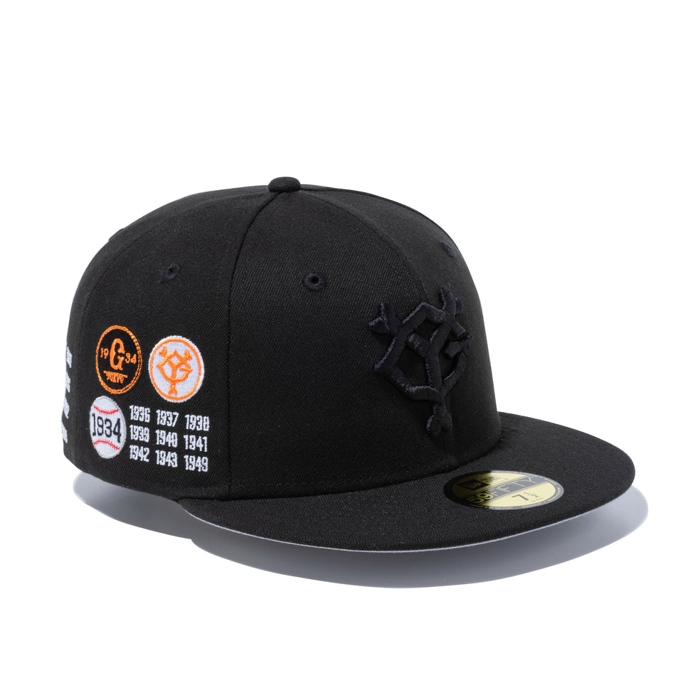 59FIFTY 日本プロ野球 読売ジャイアンツ CHAMPS ブラック × ブラック
