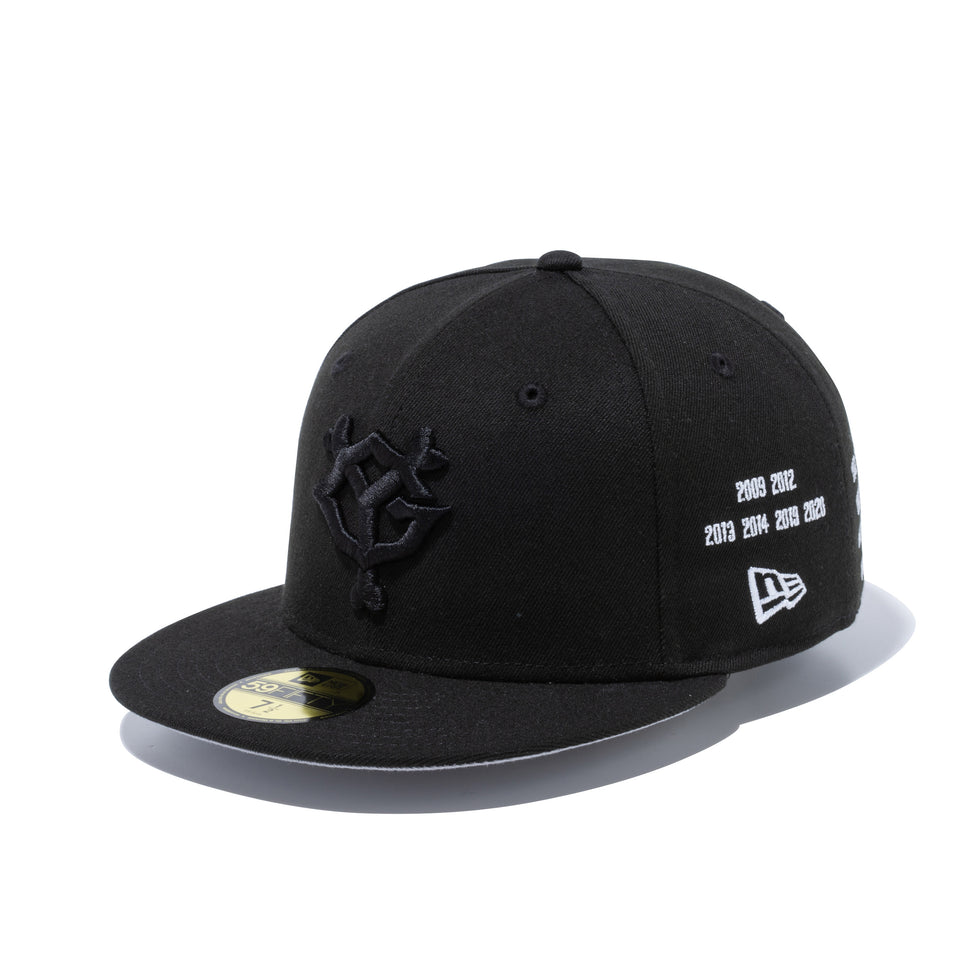 59FIFTY 日本プロ野球 読売ジャイアンツ CHAMPS ブラック × ブラック