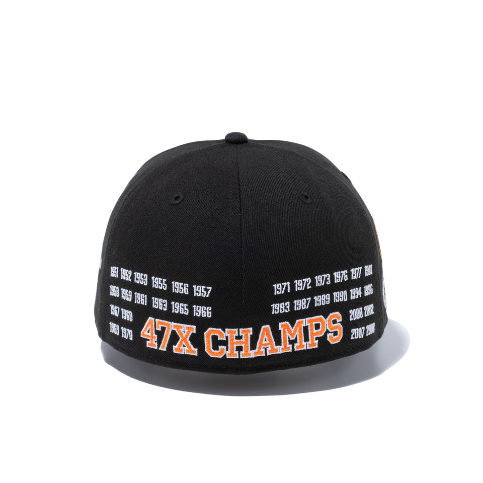 59FIFTY 日本プロ野球 読売ジャイアンツ CHAMPS ブラック × ブラック