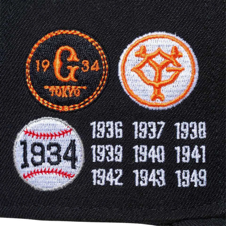 59FIFTY 日本プロ野球 読売ジャイアンツ CHAMPS ブラック × ブラック