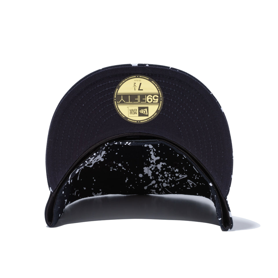 59FIFTY 東京ヤクルトスワローズ スプラッシュペイント ネイビー