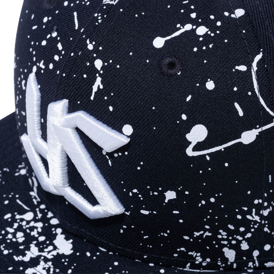 59FIFTY 東京ヤクルトスワローズ スプラッシュペイント ネイビー