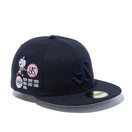59FIFTY 日本プロ野球 東京ヤクルトスワローズ CHAMPS ネイビー × ミッドナイトネイビー