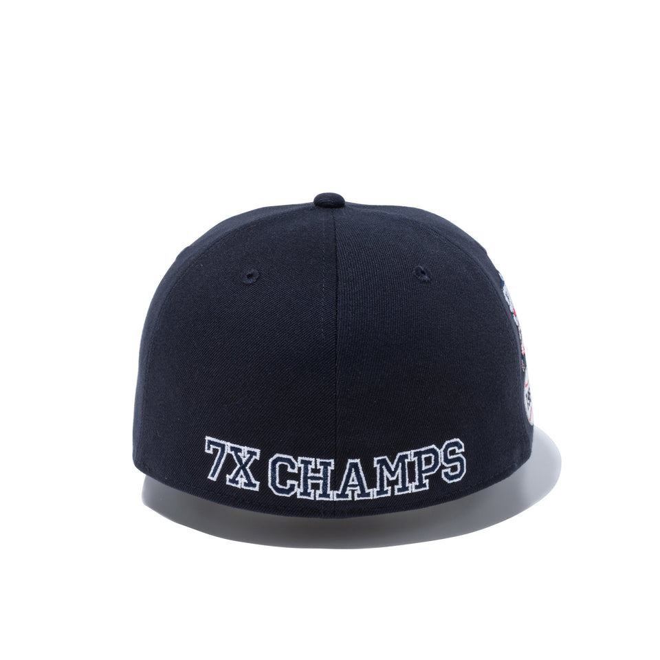 59FIFTY 日本プロ野球 東京ヤクルトスワローズ CHAMPS ネイビー × ミッドナイトネイビー