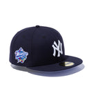59FIFTY ニューヨーク・ヤンキース カラーアンダーバイザー サイドパッチ ネイビー