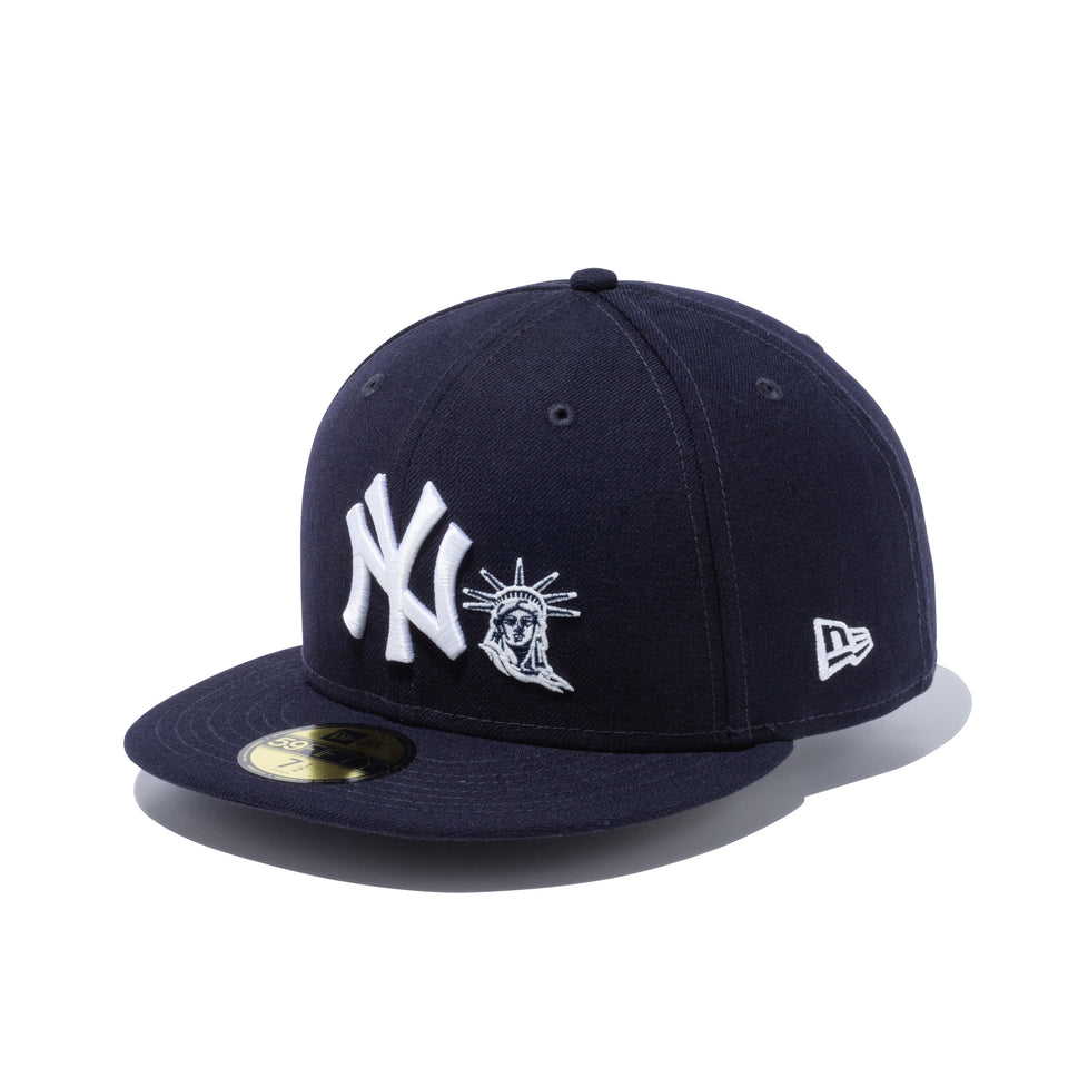 59FIFTY ニューヨーク・ヤンキース スタチューオブリバティ ネイビー | NEW ERA ニューエラ公式オンラインストア