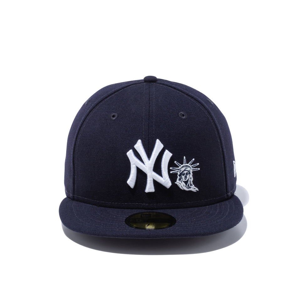 59FIFTY ニューヨーク・ヤンキース スタチューオブリバティ ネイビー