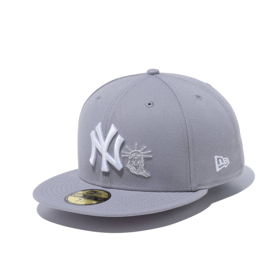 59FIFTY ニューヨーク・ヤンキース スタチューオブリバティ グレー | NEW ERA ニューエラ公式オンラインストア