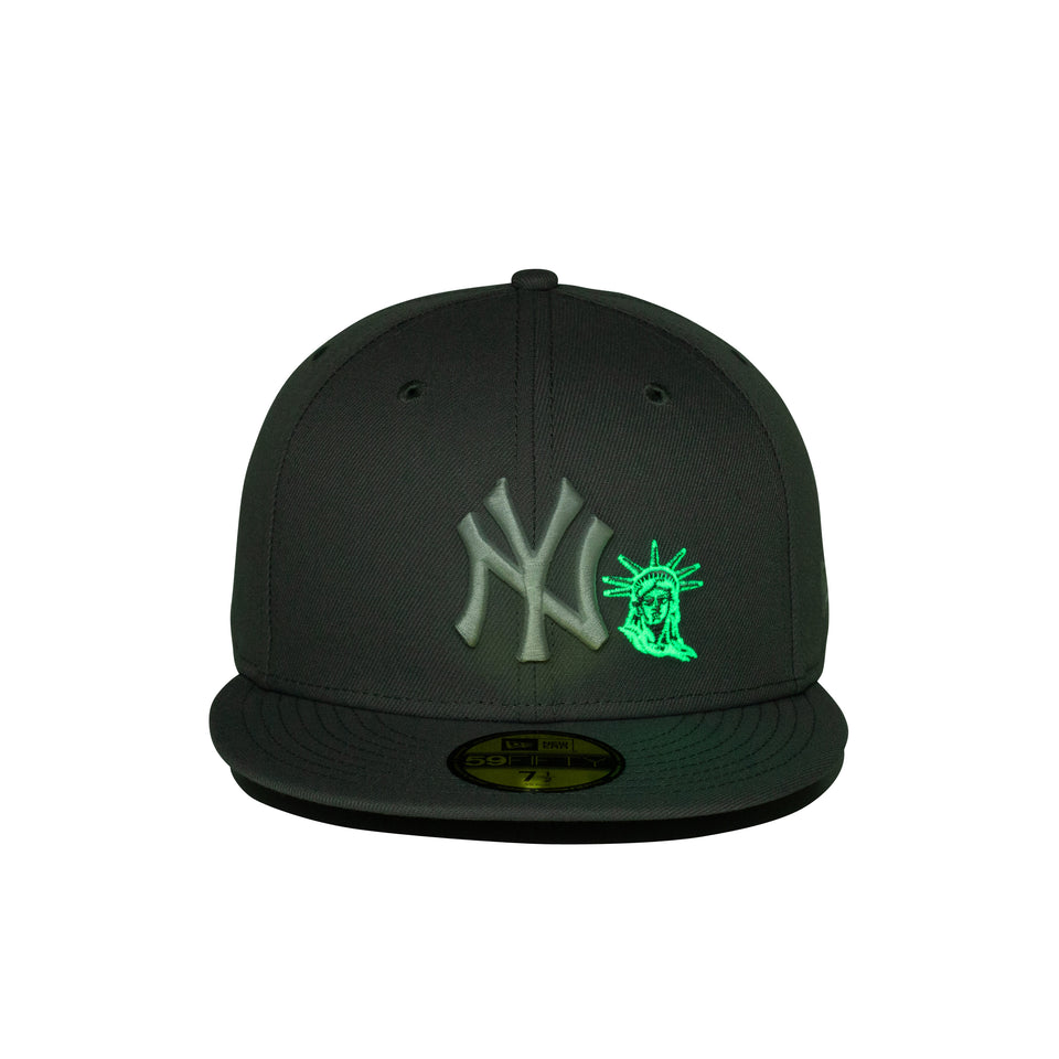 59FIFTY ニューヨーク・ヤンキース スタチューオブリバティ グレー