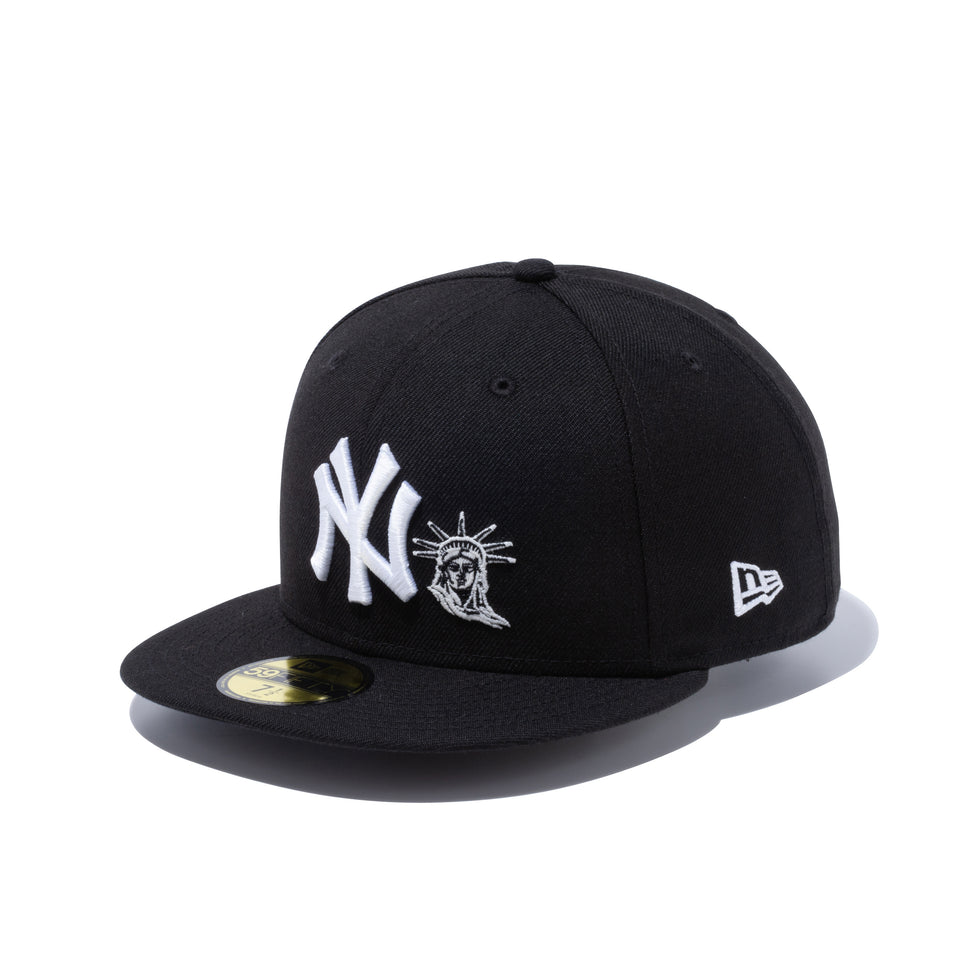 59FIFTY ニューヨーク・ヤンキース スタチューオブリバティ ブラック | NEW ERA ニューエラ公式オンラインストア