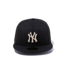 59FIFTY ラインストーンバッジ ニューヨーク・ヤンキース ブラック × ゴールド
