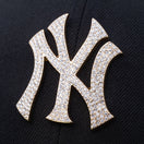 59FIFTY ラインストーンバッジ ニューヨーク・ヤンキース ブラック × ゴールド