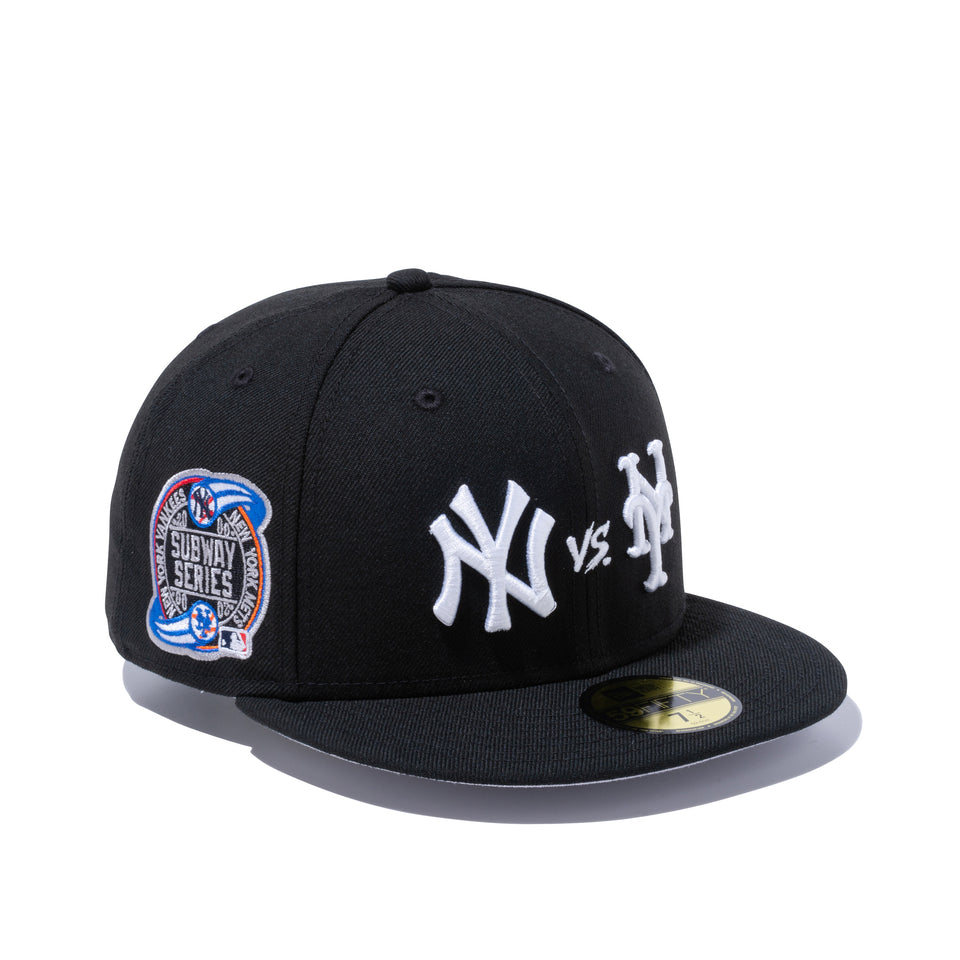 59FIFTY サブウェイシリーズ ニューヨーク・ヤンキース / ニューヨーク・メッツ ブラック