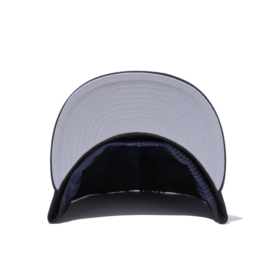 59FIFTY マルチファブリック ピンウィール ニューヨーク・ヤンキース ネイビー グレーアンダーバイザー