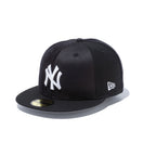 59FIFTY マルチファブリック ピンウィール ニューヨーク・ヤンキース ブラック グレーアンダーバイザー