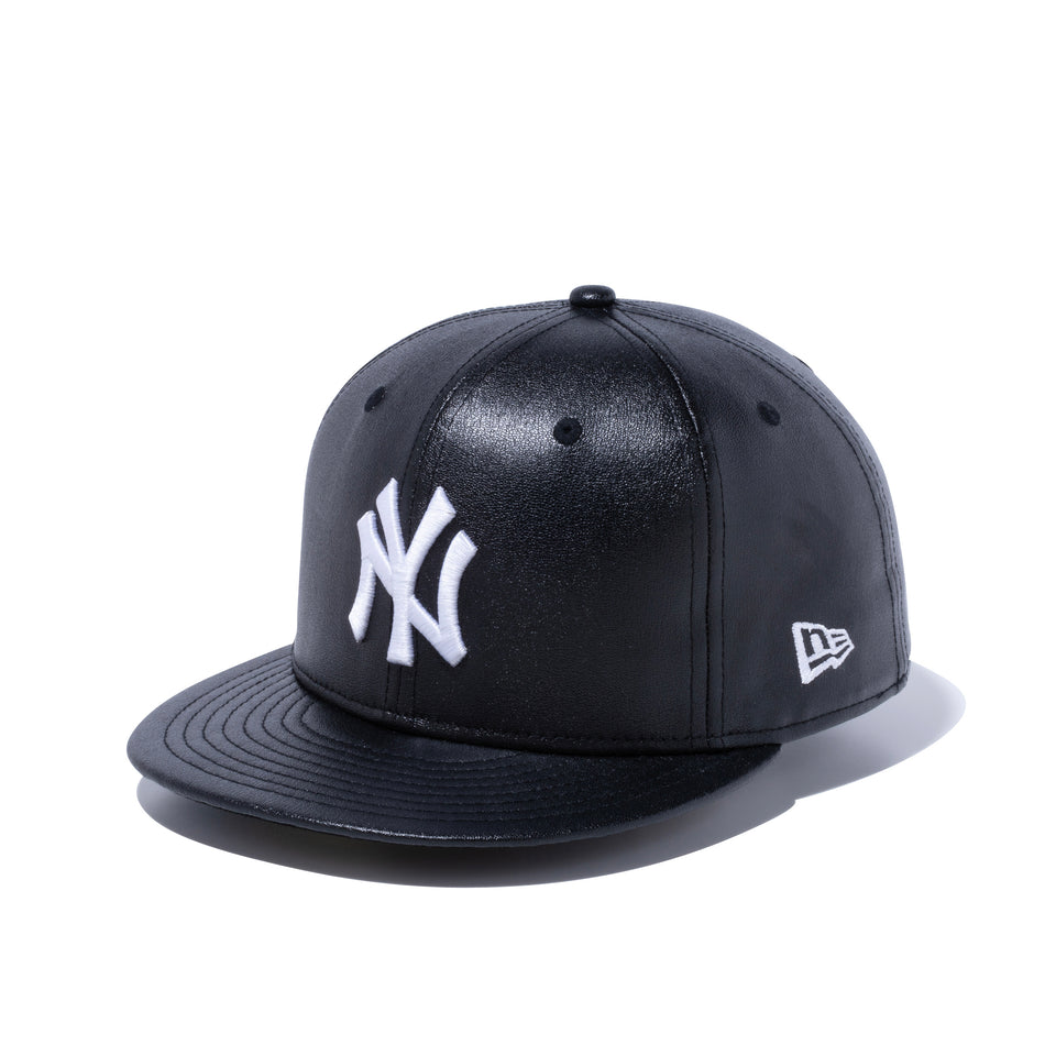 59FIFTY シンセティックレザー ニューヨーク・ヤンキース ブラック