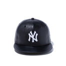 59FIFTY シンセティックレザー ニューヨーク・ヤンキース ブラック