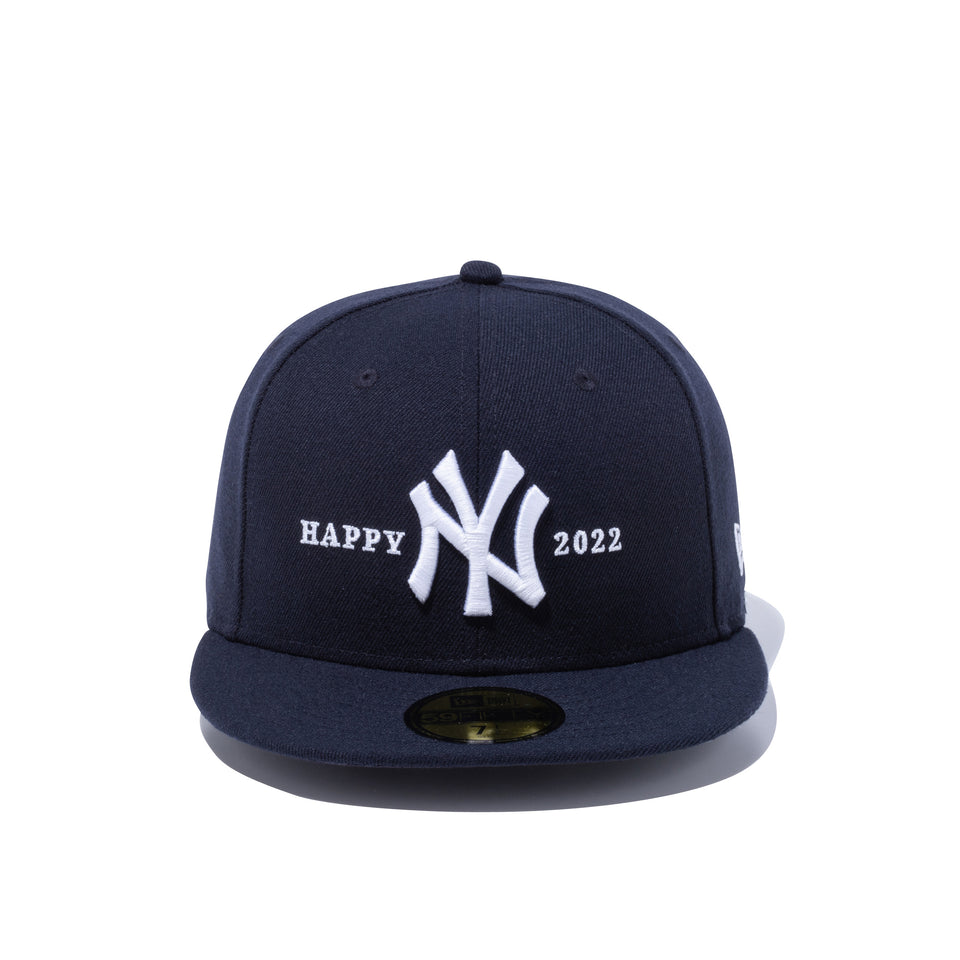 59FIFTY ハッピーニューイヤー ニューヨーク・ヤンキース 2022 ネイビー
