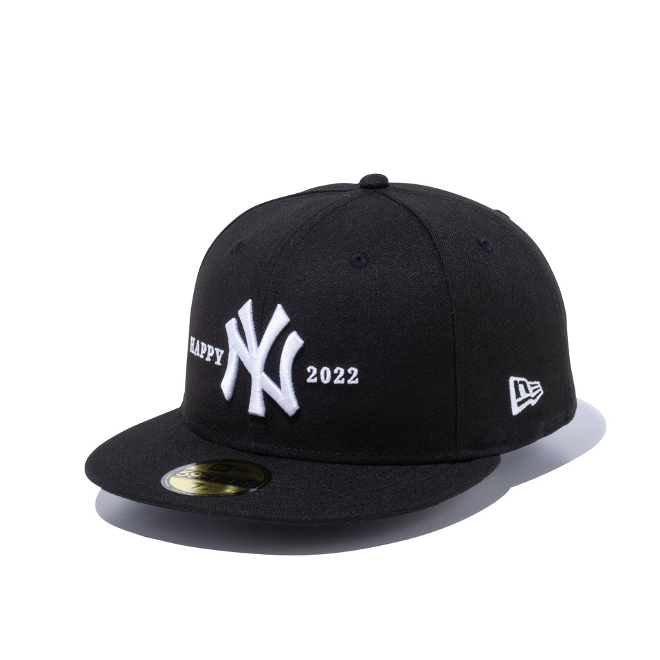 59FIFTY ハッピーニューイヤー ニューヨーク・ヤンキース 2022 ブラック