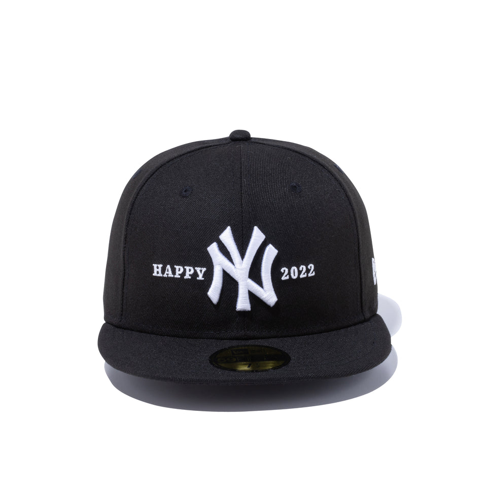 59FIFTY ハッピーニューイヤー ニューヨーク・ヤンキース 2022 ブラック