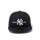 59FIFTY ハッピーニューイヤー ニューヨーク・ヤンキース 2022 ブラック