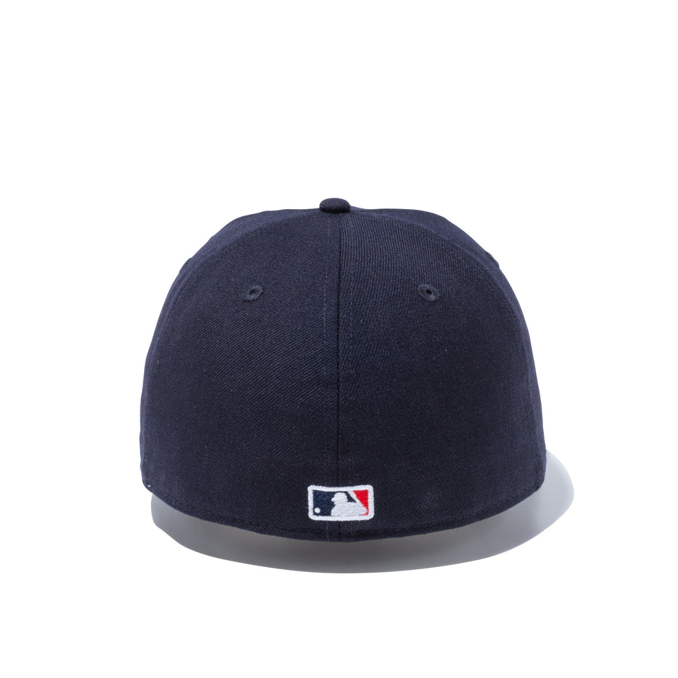 59FIFTY ニューヨーク・ヤンキース ステッチング ファイアーステッチ ネイビー グレーアンダーバイザー