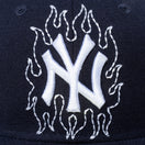 59FIFTY ニューヨーク・ヤンキース ステッチング ファイアーステッチ ネイビー グレーアンダーバイザー