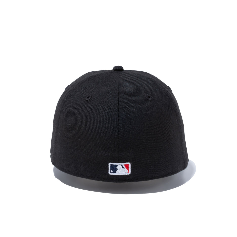 59FIFTY ニューヨーク・ヤンキース ステッチング ファイアーステッチ ブラック グレーアンダーバイザー
