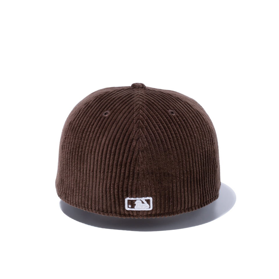 59FIFTY コーデュロイ ニューヨーク・ヤンキース ダークブラウン