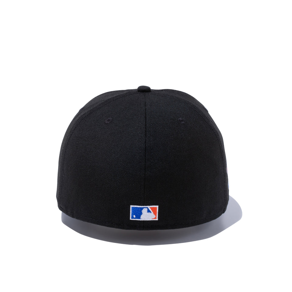 59FIFTY ニューヨーク・メッツ カラーアンダーバイザー サイドパッチ ブラック