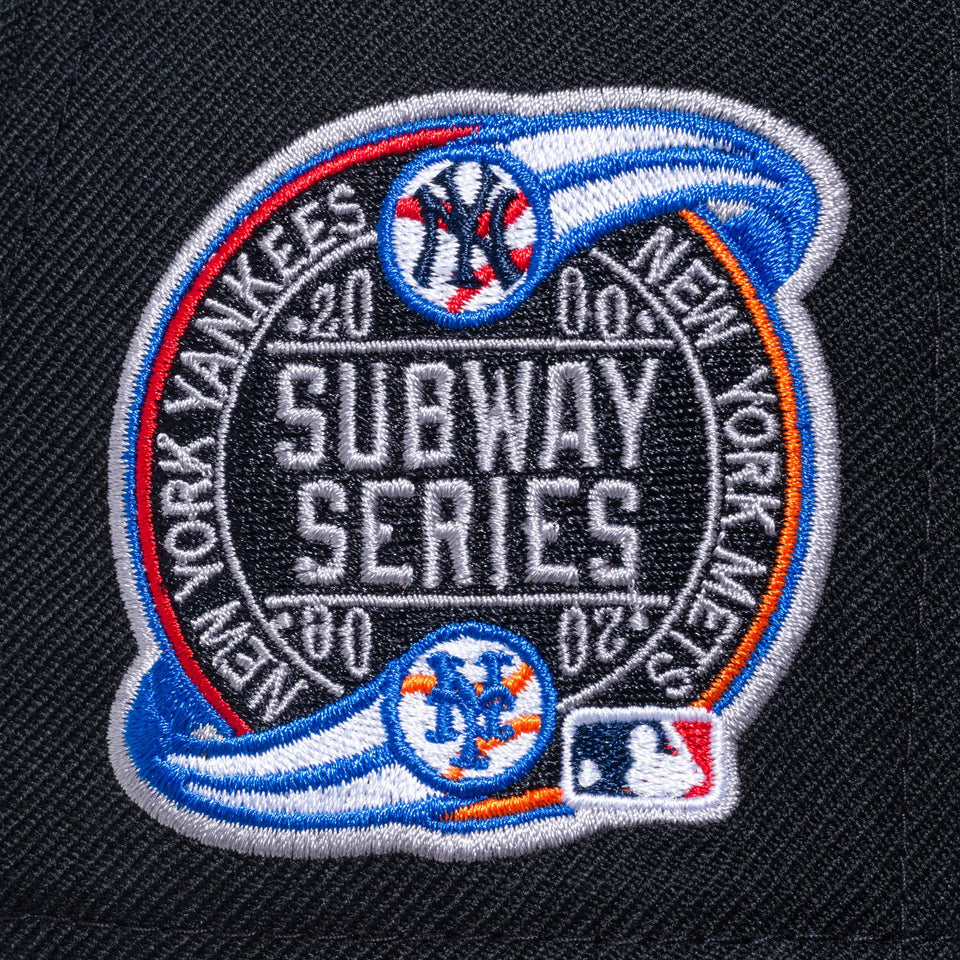 59FIFTY ニューヨーク・メッツ カラーアンダーバイザー サイドパッチ ブラック