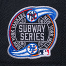 59FIFTY ニューヨーク・メッツ カラーアンダーバイザー サイドパッチ ブラック