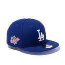 59FIFTY ロサンゼルス・ドジャース カラーアンダーバイザー サイドパッチ ダークロイヤル