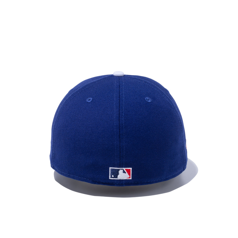 59FIFTY ロサンゼルス・ドジャース カラーアンダーバイザー サイドパッチ ダークロイヤル