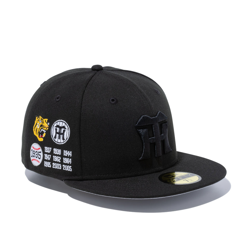 59FIFTY 日本プロ野球 阪神タイガース CHAMPS ブラック × ブラック