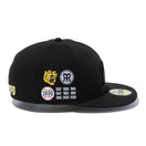 59FIFTY 日本プロ野球 阪神タイガース CHAMPS ブラック × ブラック