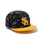 59FIFTY 福岡ソフトバンクホークス スプラッシュペイント ブラック Aゴールドバイザー