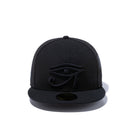 59FIFTY エジプト オールオーバーロゴ ブラック × ブラック