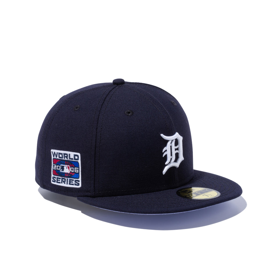 59FIFTY デトロイト・タイガース カラーアンダーバイザー サイドパッチ ネイビー