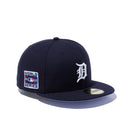 59FIFTY デトロイト・タイガース カラーアンダーバイザー サイドパッチ ネイビー