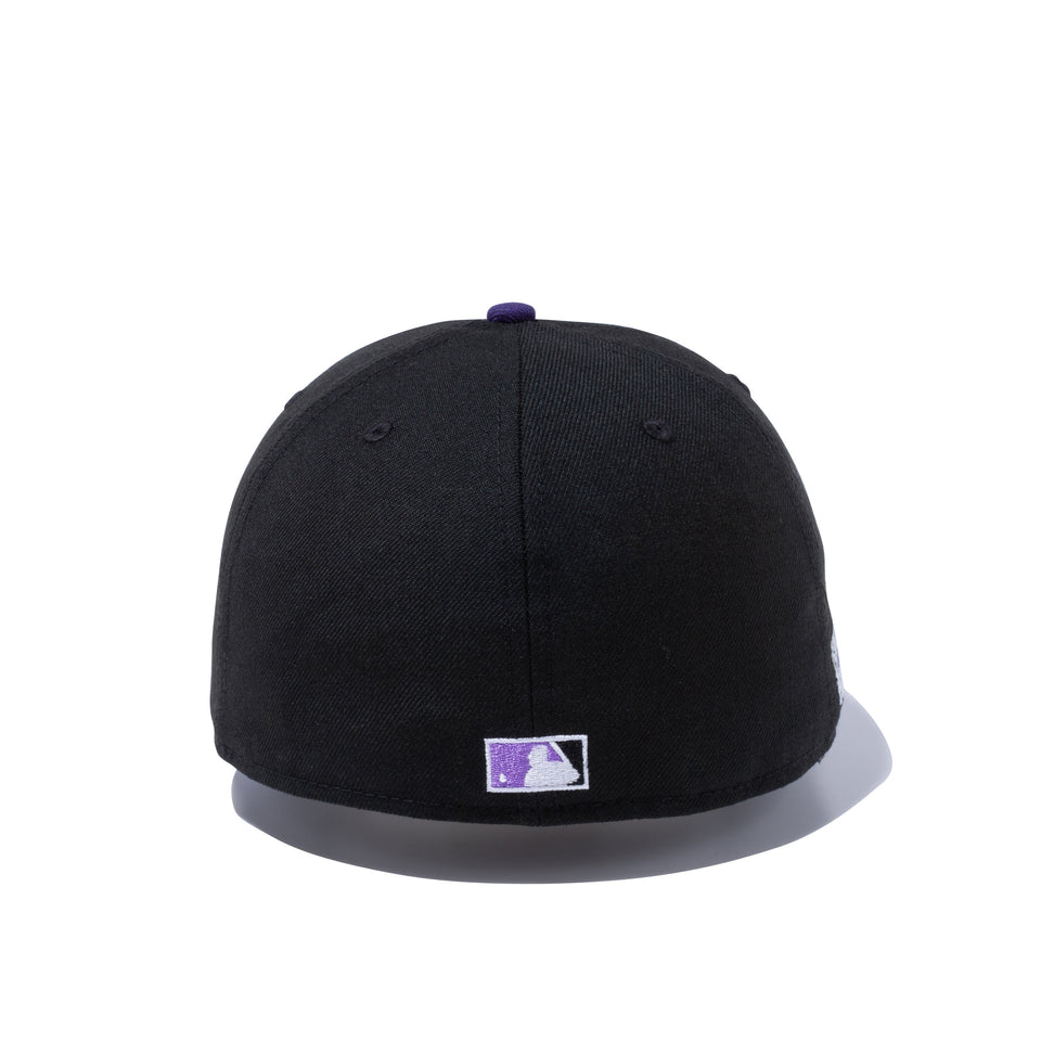 59FIFTY コロラド・ロッキーズ カラーアンダーバイザー サイドパッチ ブラック