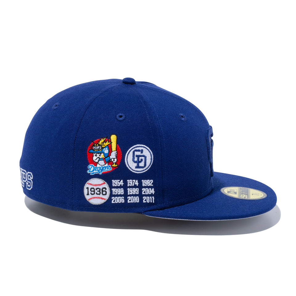 59FIFTY 日本プロ野球 中日ドラゴンズ CHAMPS ダークロイヤル × ブルーインク
