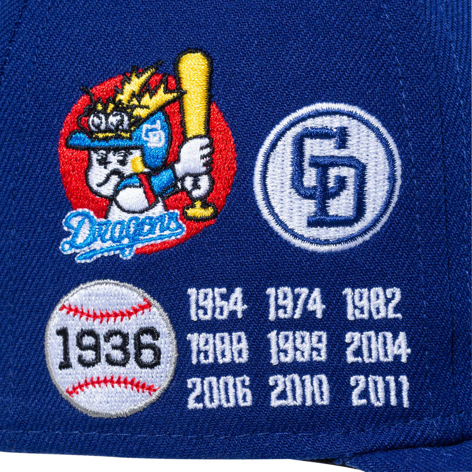 59FIFTY 日本プロ野球 中日ドラゴンズ CHAMPS ダークロイヤル × ブルーインク