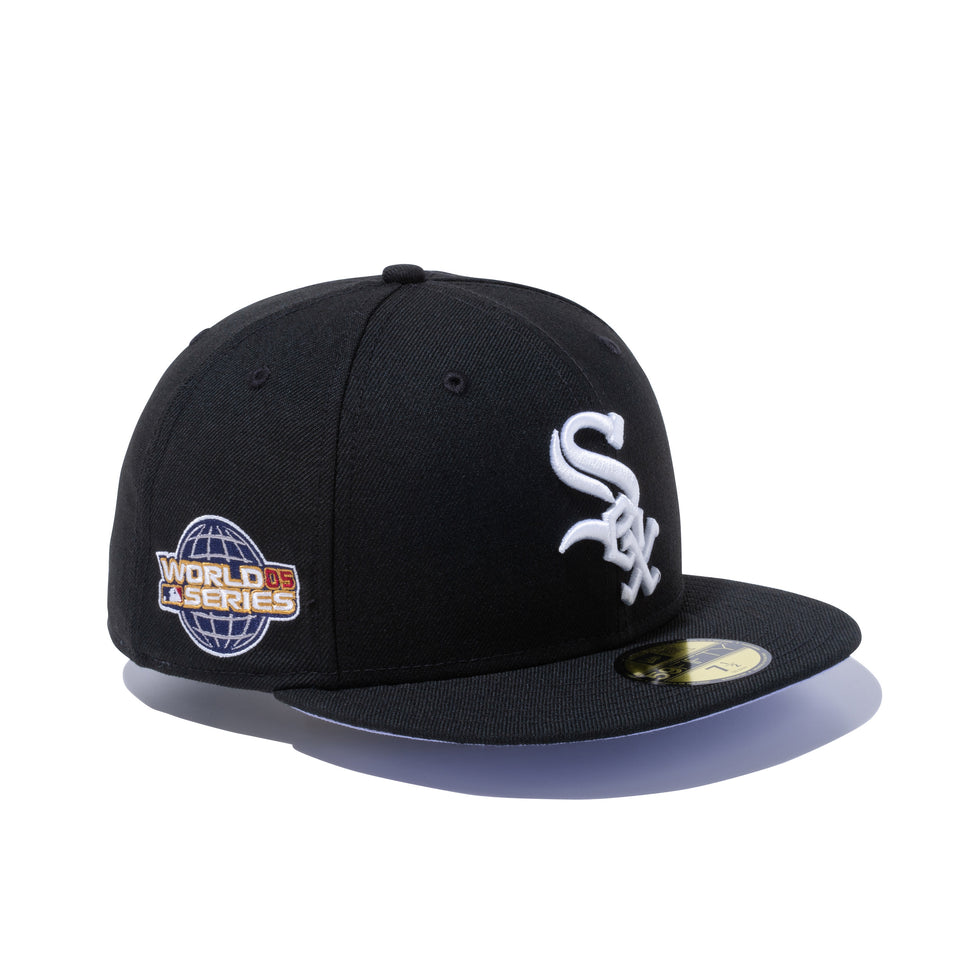 59FIFTY シカゴ・ホワイトソックス カラーアンダーバイザー サイドパッチ ブラック