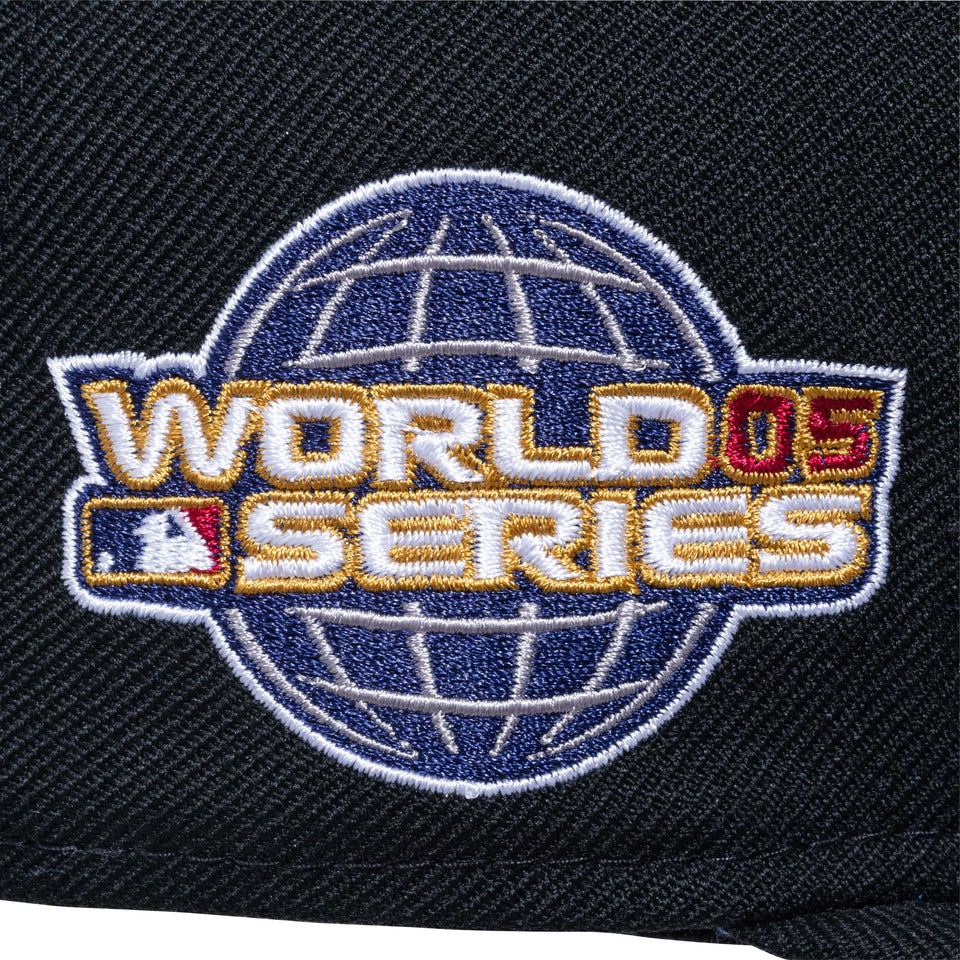 59FIFTY シカゴ・ホワイトソックス カラーアンダーバイザー サイドパッチ ブラック