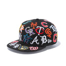 9FIFTY チームロゴオールオーバー MLB ブラック