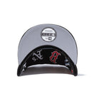 9FIFTY チームロゴオールオーバー MLB ブラック