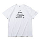 【ニューエラ アウトドア】 半袖 コットン Tシャツ トライアングルロゴ フォレスト ホワイト リラックスフィット | NEW ERA ニューエラ公式オンラインストア