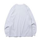 長袖 ウォーム Tシャツ キャンプサイト フラッグロゴ ホワイト  【ニューエラ アウトドア】