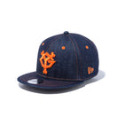 Youth 9FIFTY 日本プロ野球 読売ジャイアンツ インディゴデニム × ラストオレンジ
